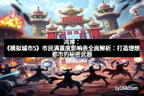 鸿博：《模拟城市5》市民满意度影响表全面解析：打造理想都市的秘密武器